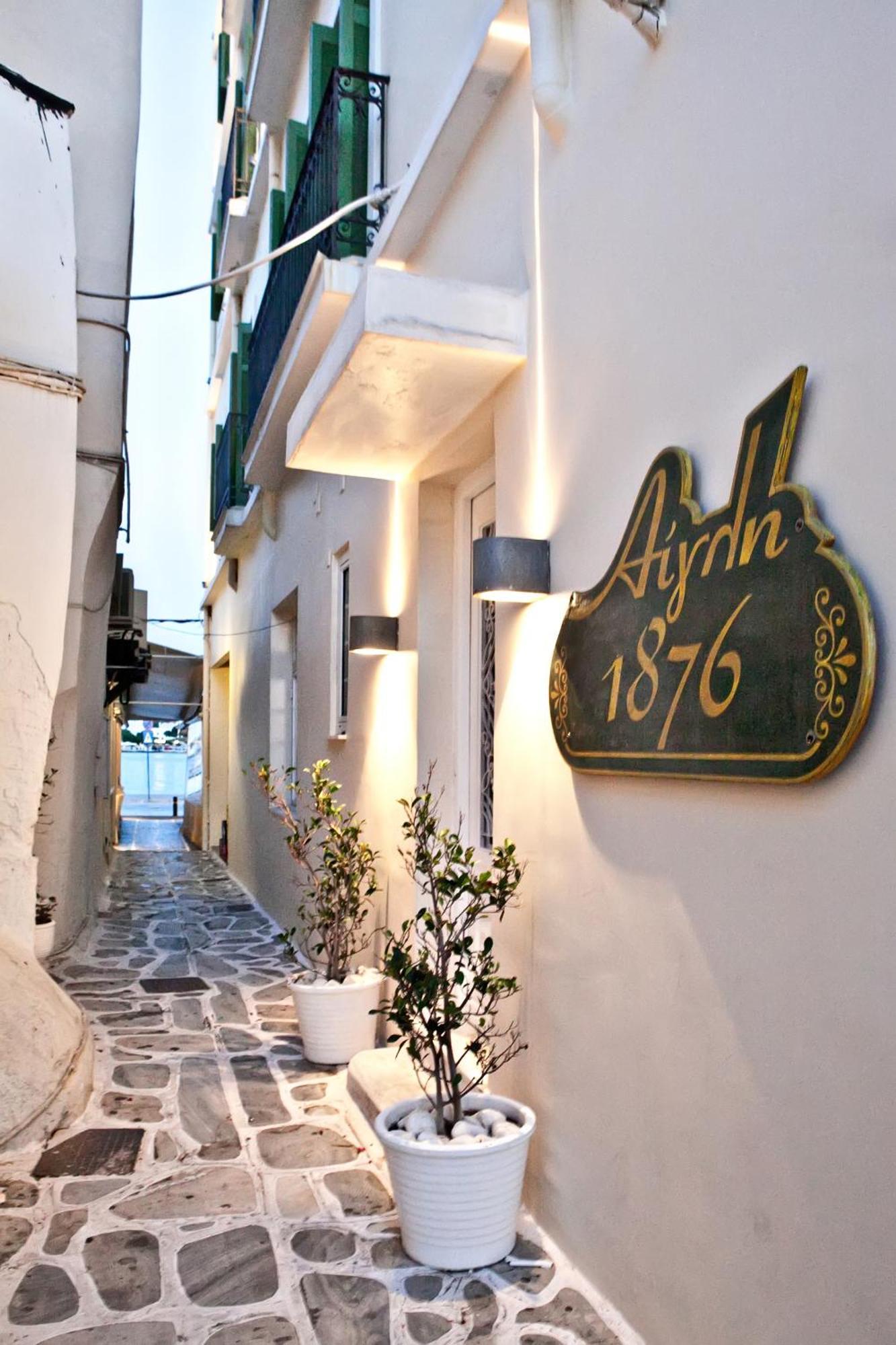 Aegli 1876 Hotel Tínos Buitenkant foto